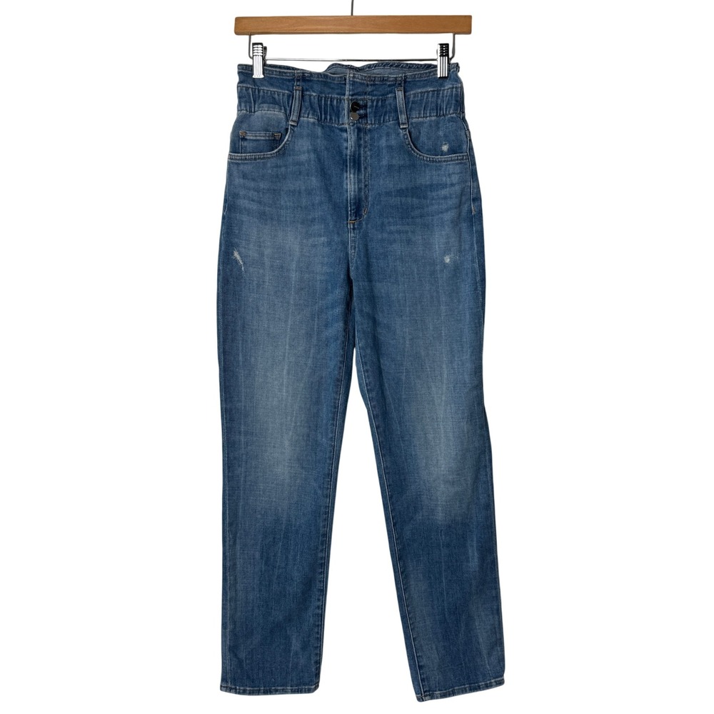 Joes Jeans The Honor High Rise Vintage Straight Paperbag‎ Waist Jeans Womens 25